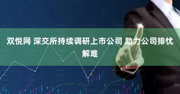 双悦网 深交所持续调研上市公司 助力公司排忧解难