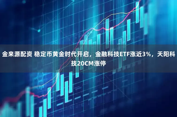 金来源配资 稳定币黄金时代开启，金融科技ETF涨近3%，天阳科技20CM涨停