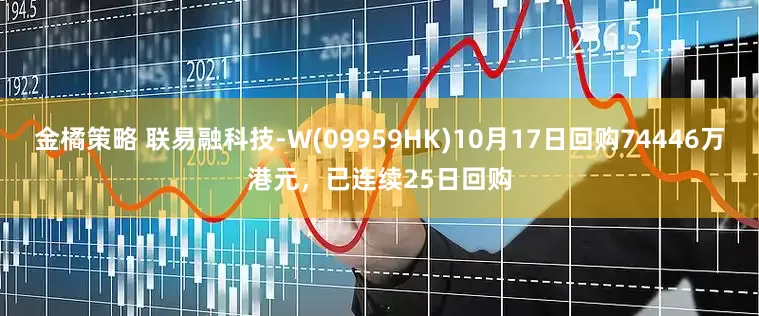 金橘策略 联易融科技-W(09959HK)10月17日回购74446万港元，已连续25日回购